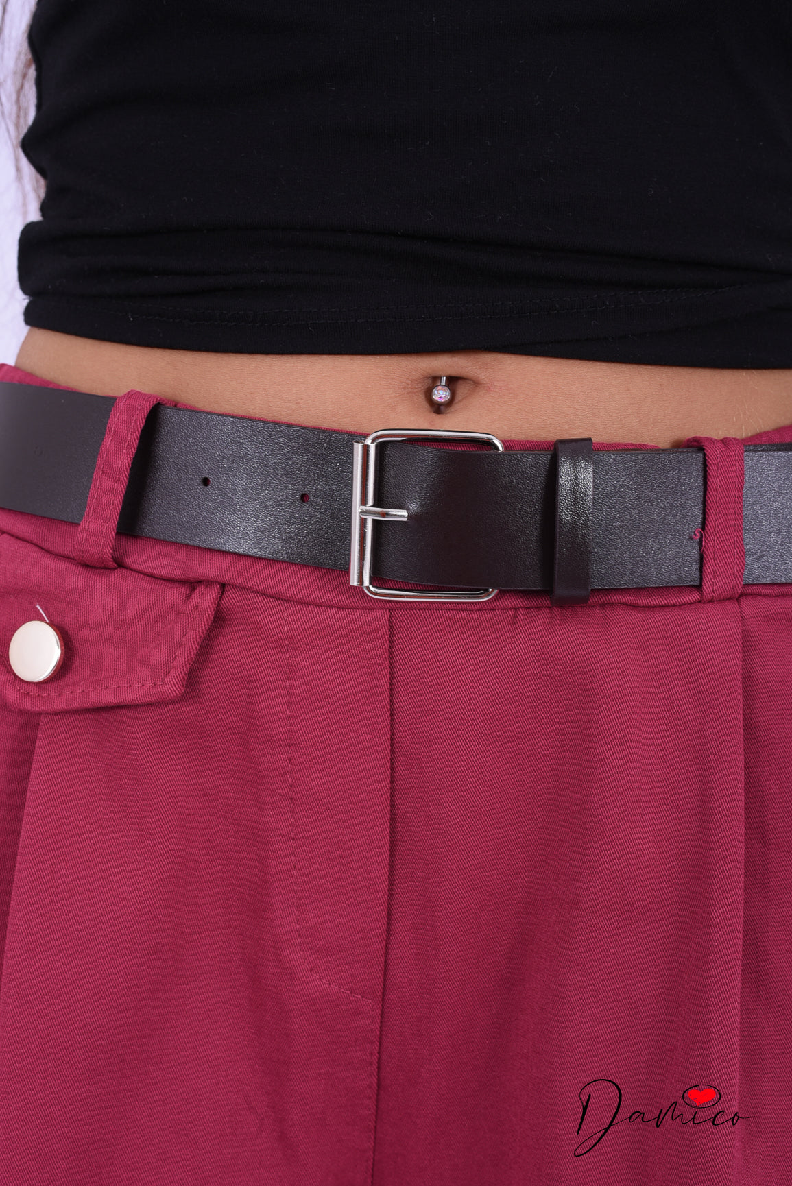 Short taschino finto
