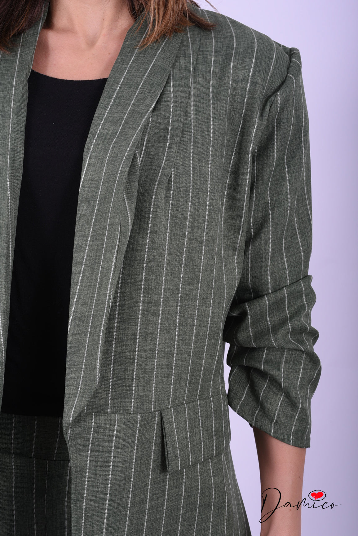 Coordinato gessato Collection
