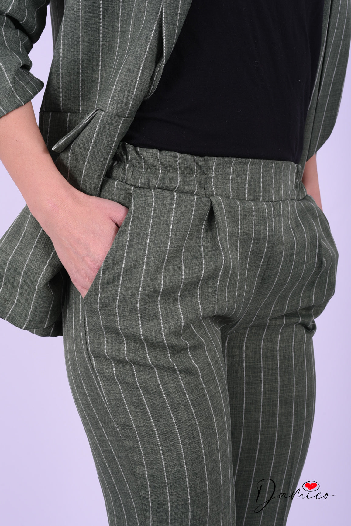 Coordinato gessato Collection