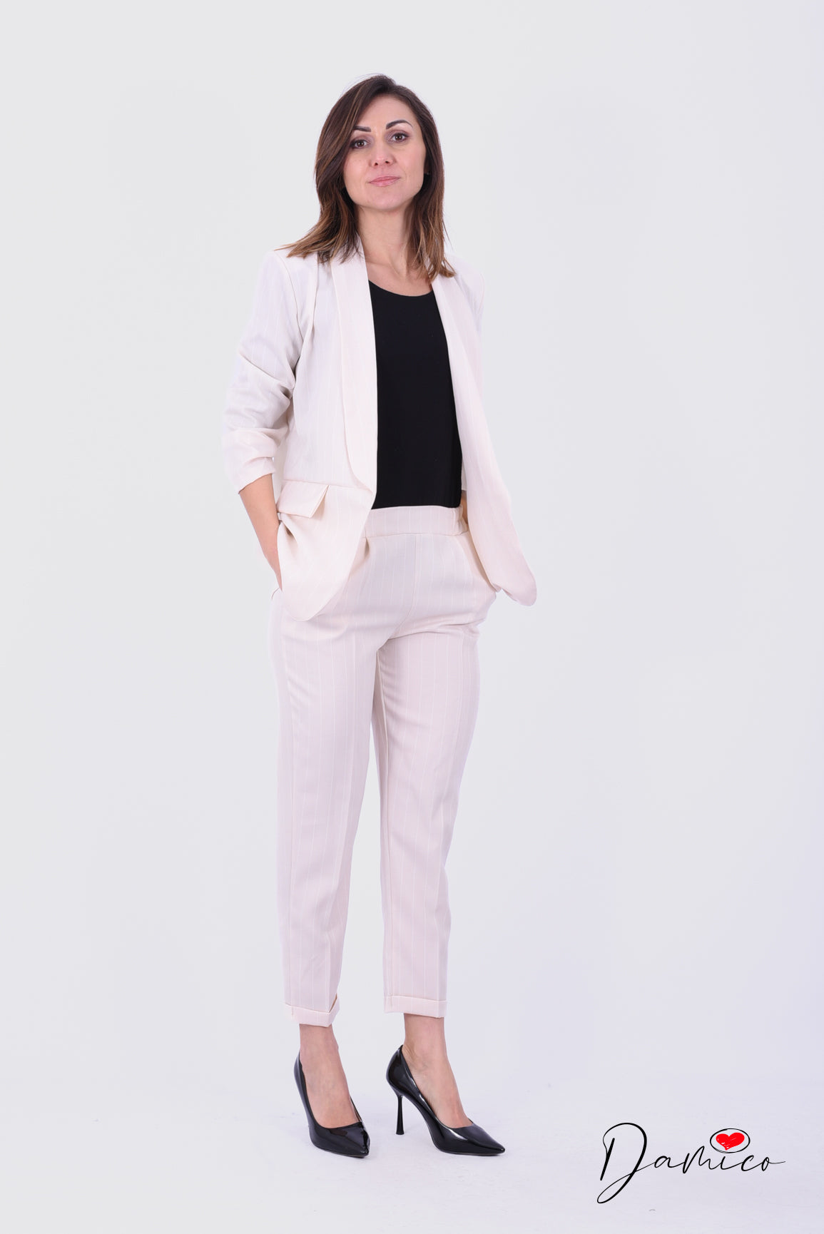 Coordinato gessato Collection