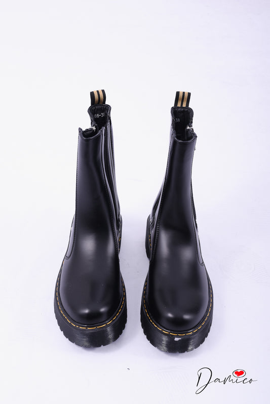 Chelsea platform boots