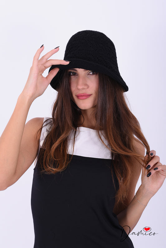 Cappello bucket paglia