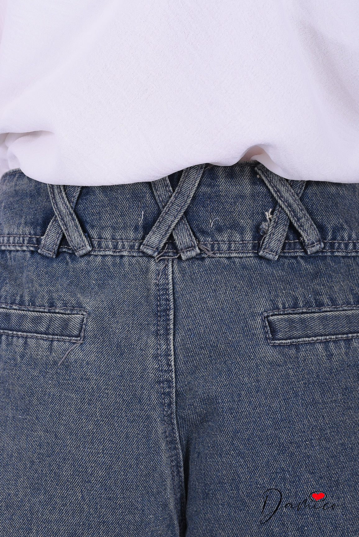 Short cargo in Denim