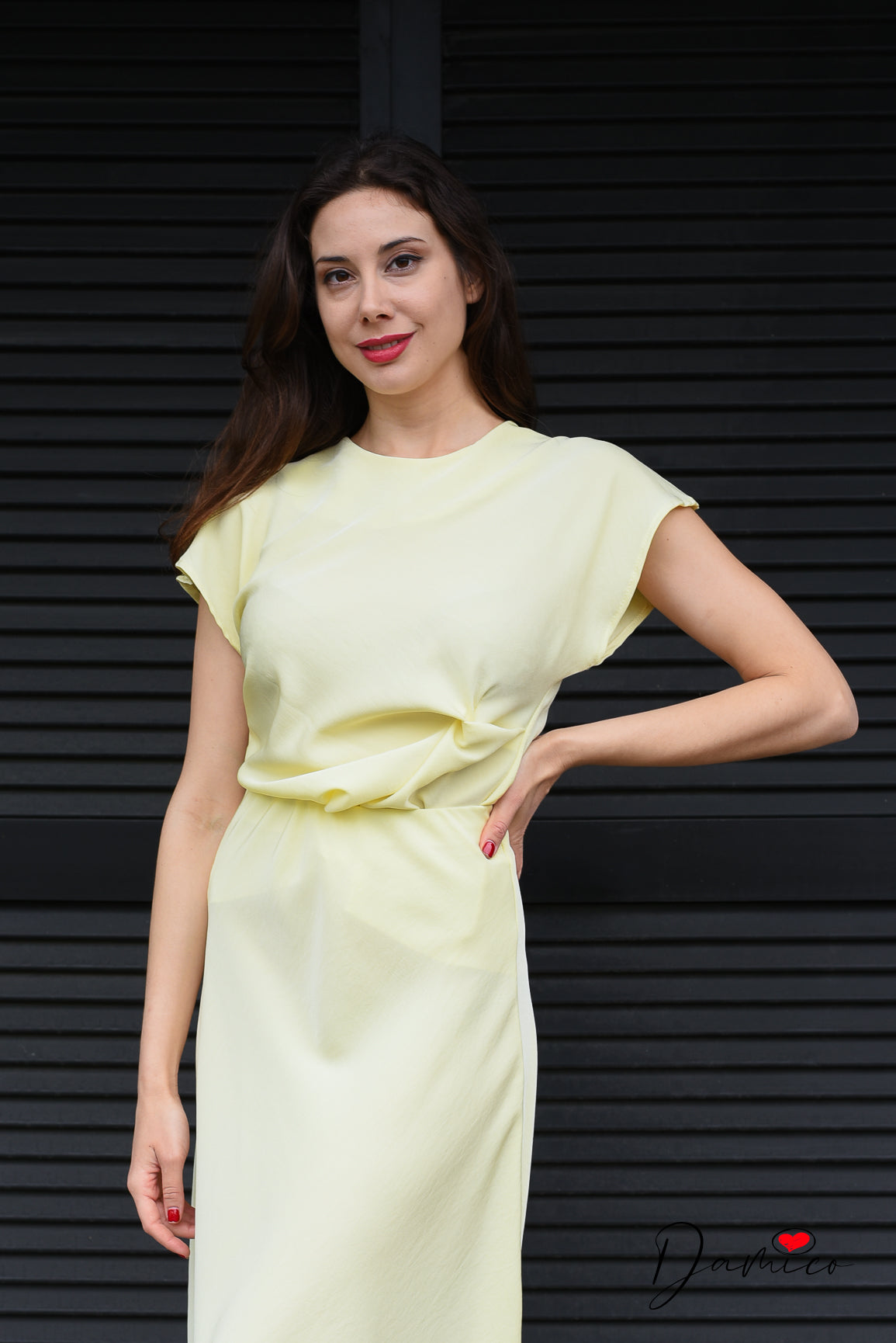 Blusa manica ad aletta sancrata