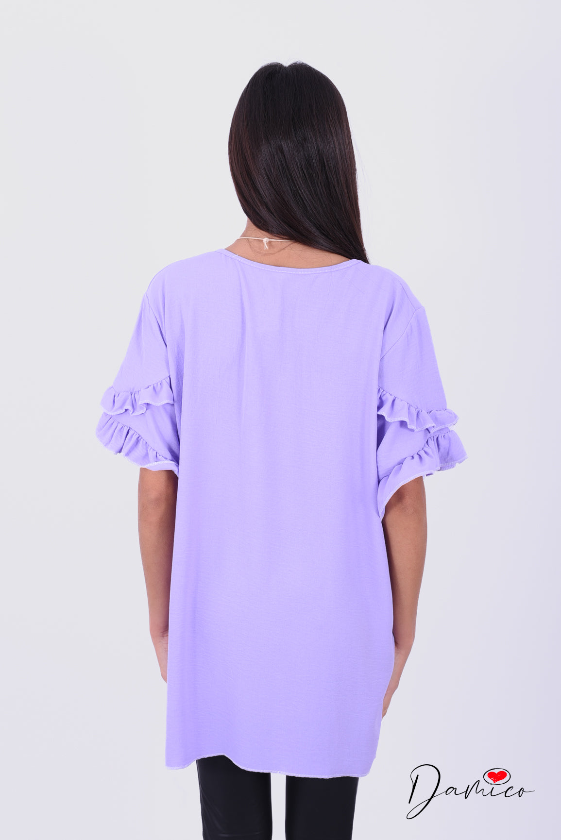 Blusa con collana