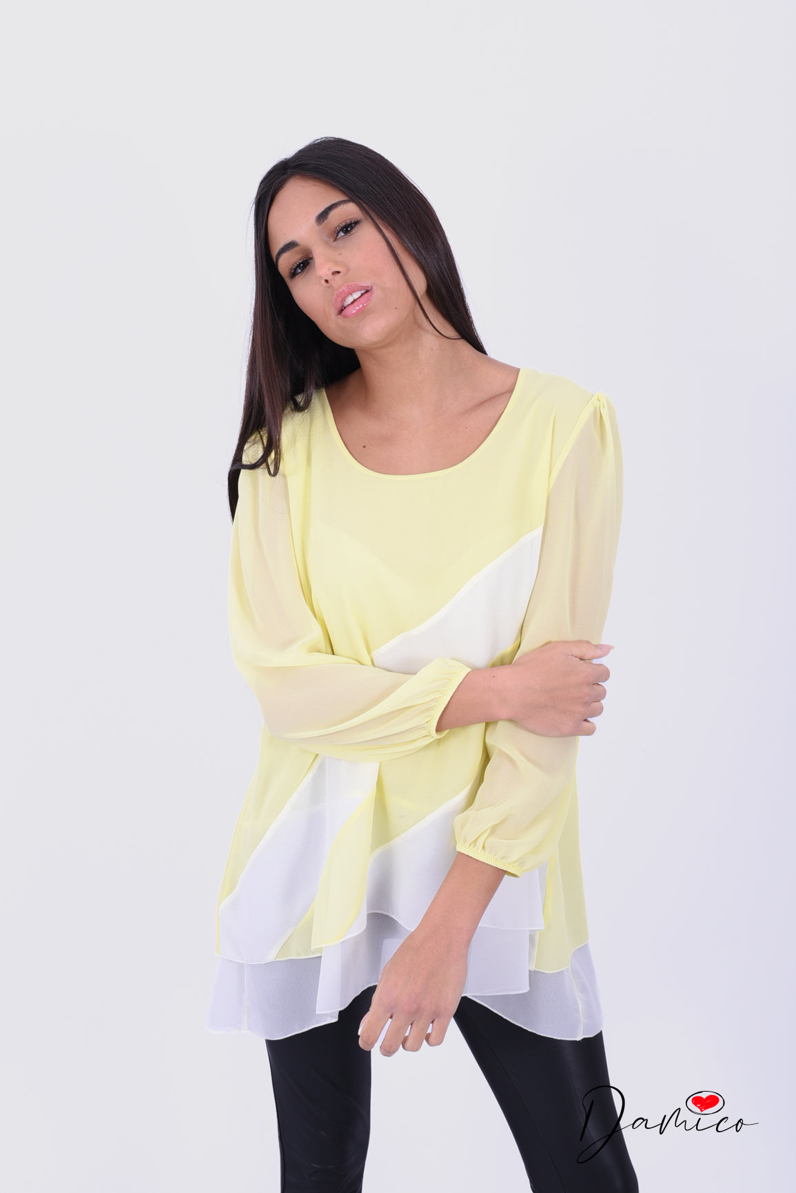 Blusa over velata