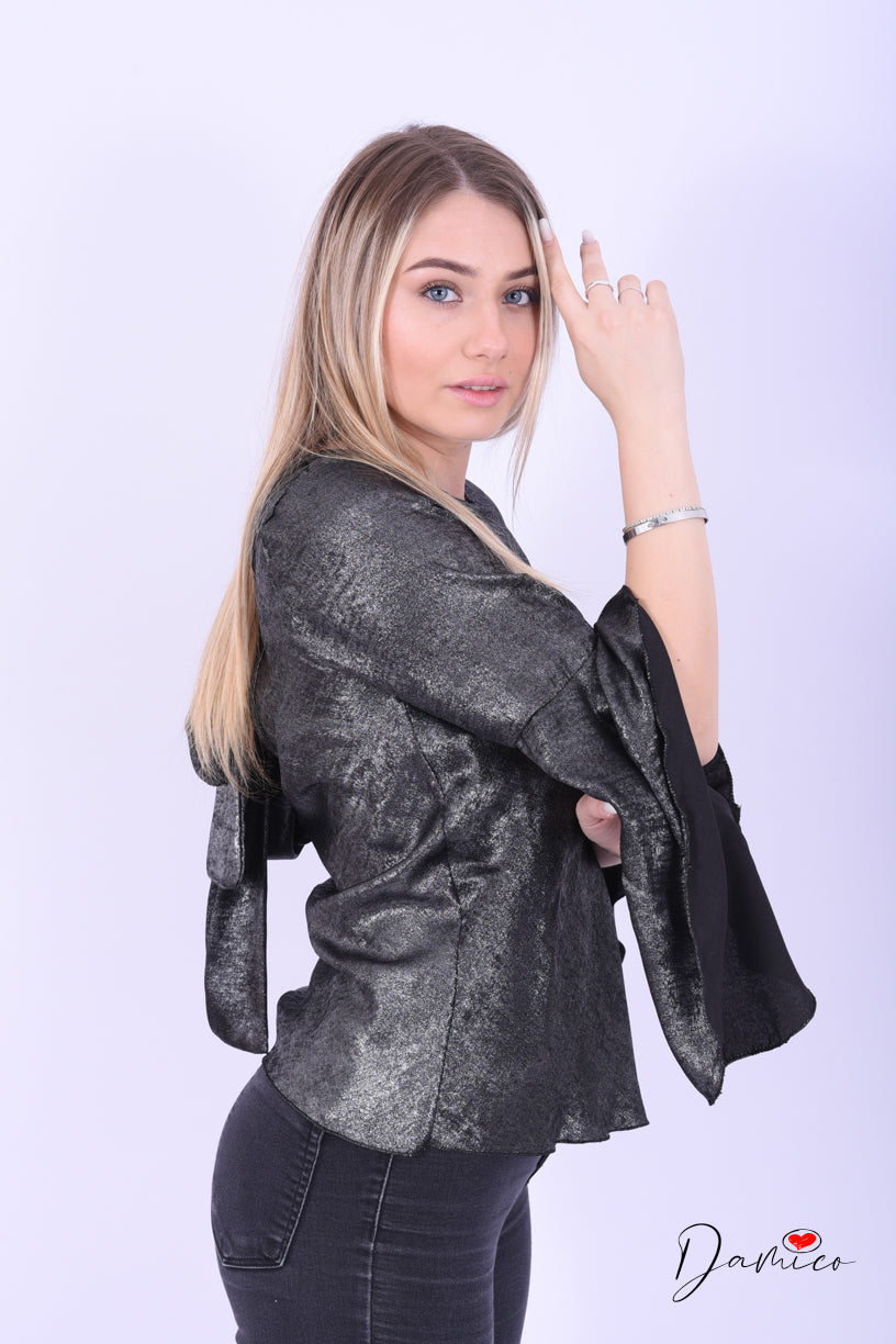 Maglia con fiocco