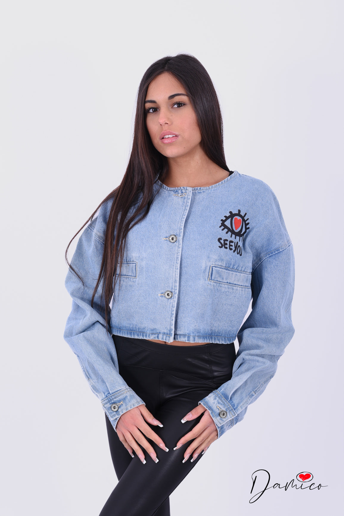 Giacca di jeans SEE YOU