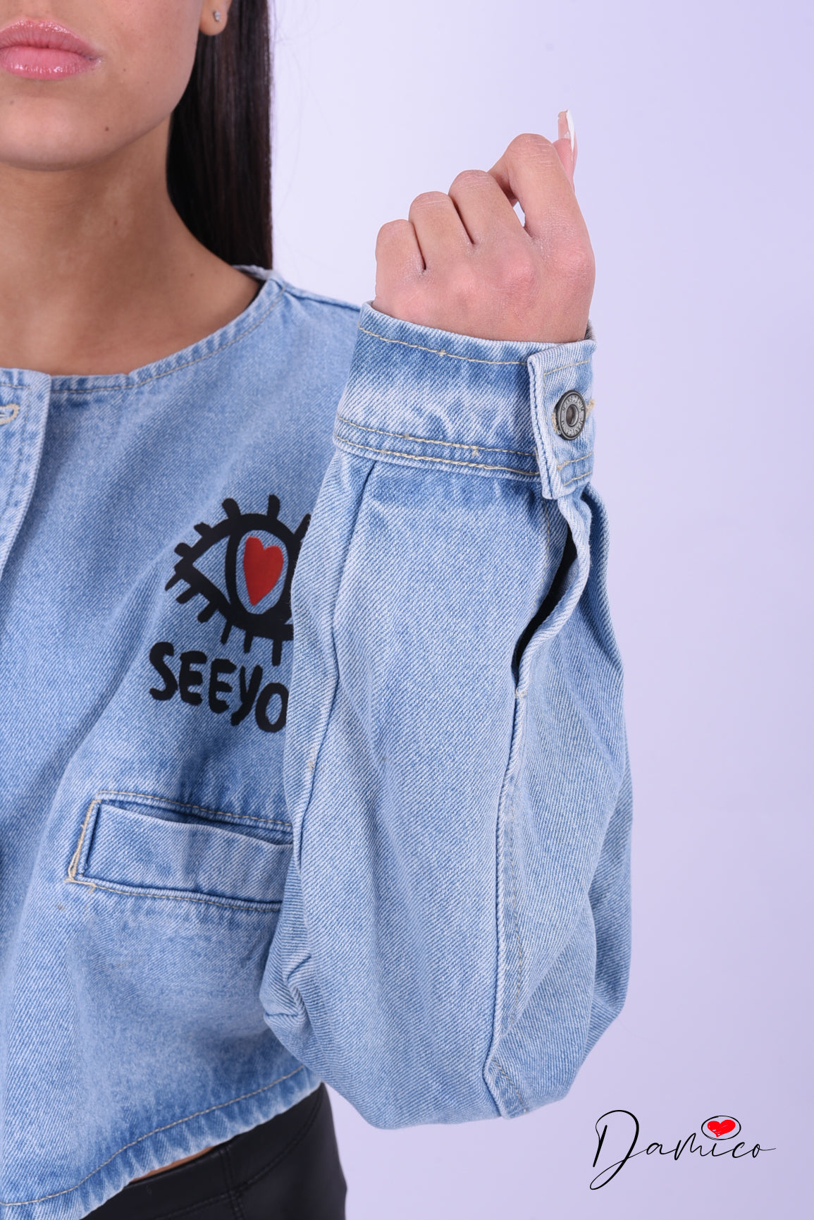 Giacca di jeans SEE YOU