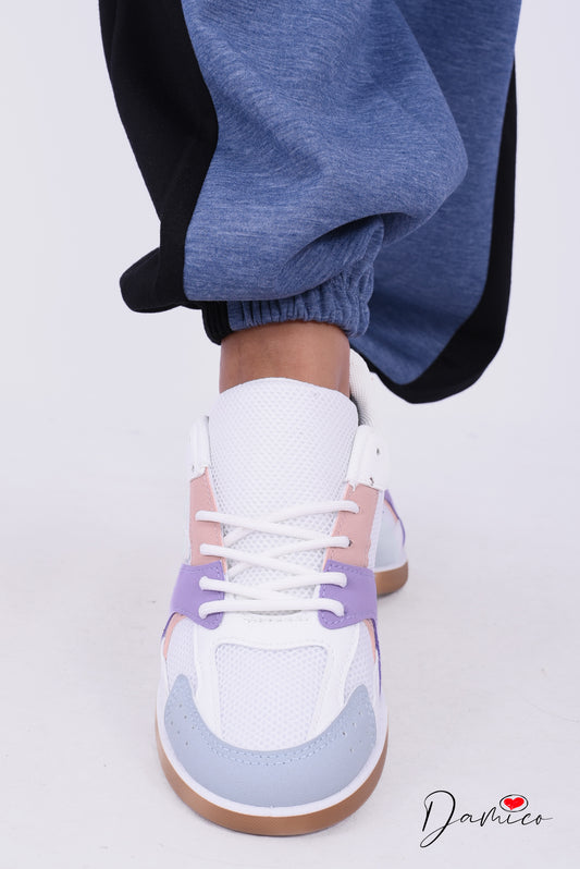 Sneakers mix pastello