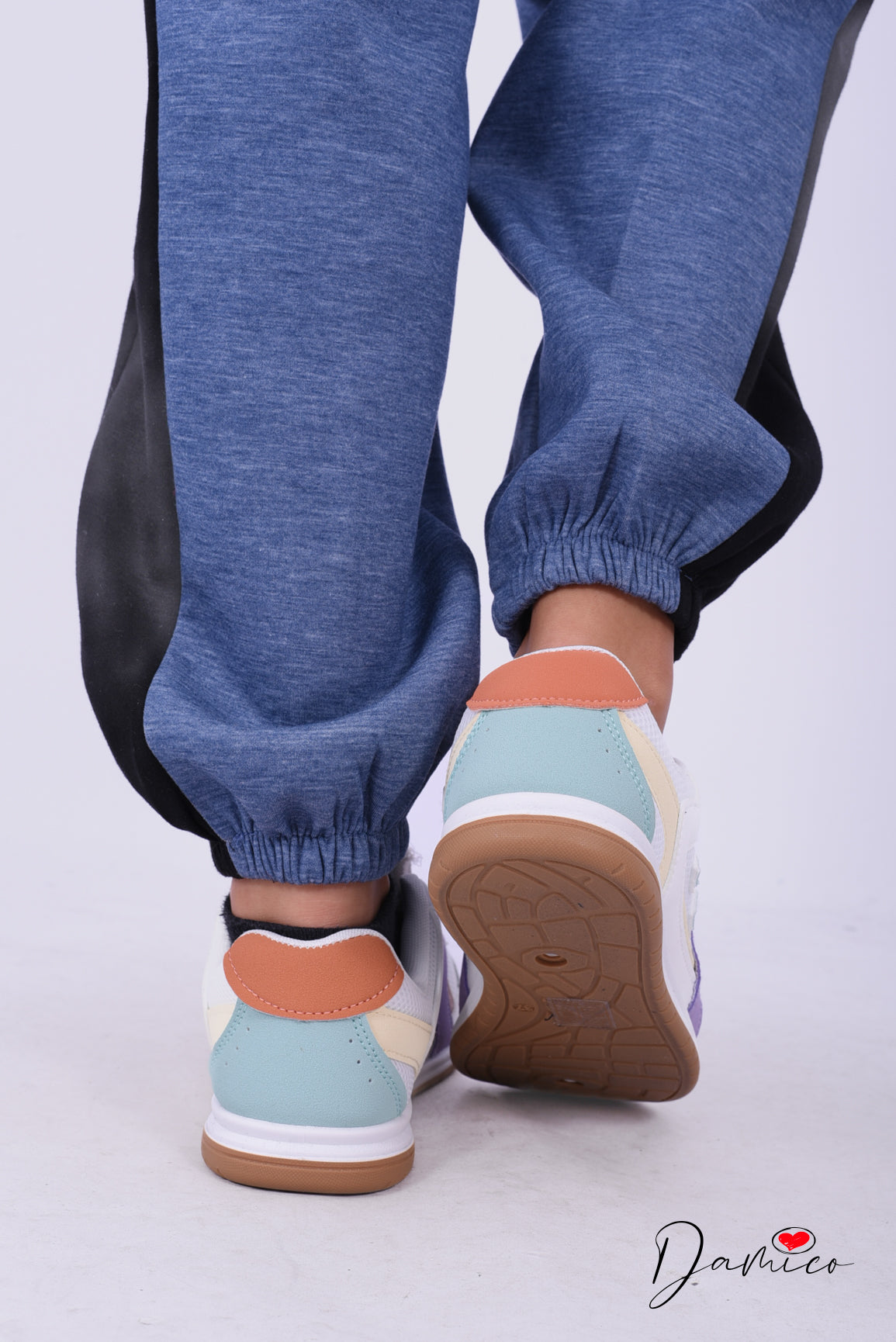 Sneakers mix pastello