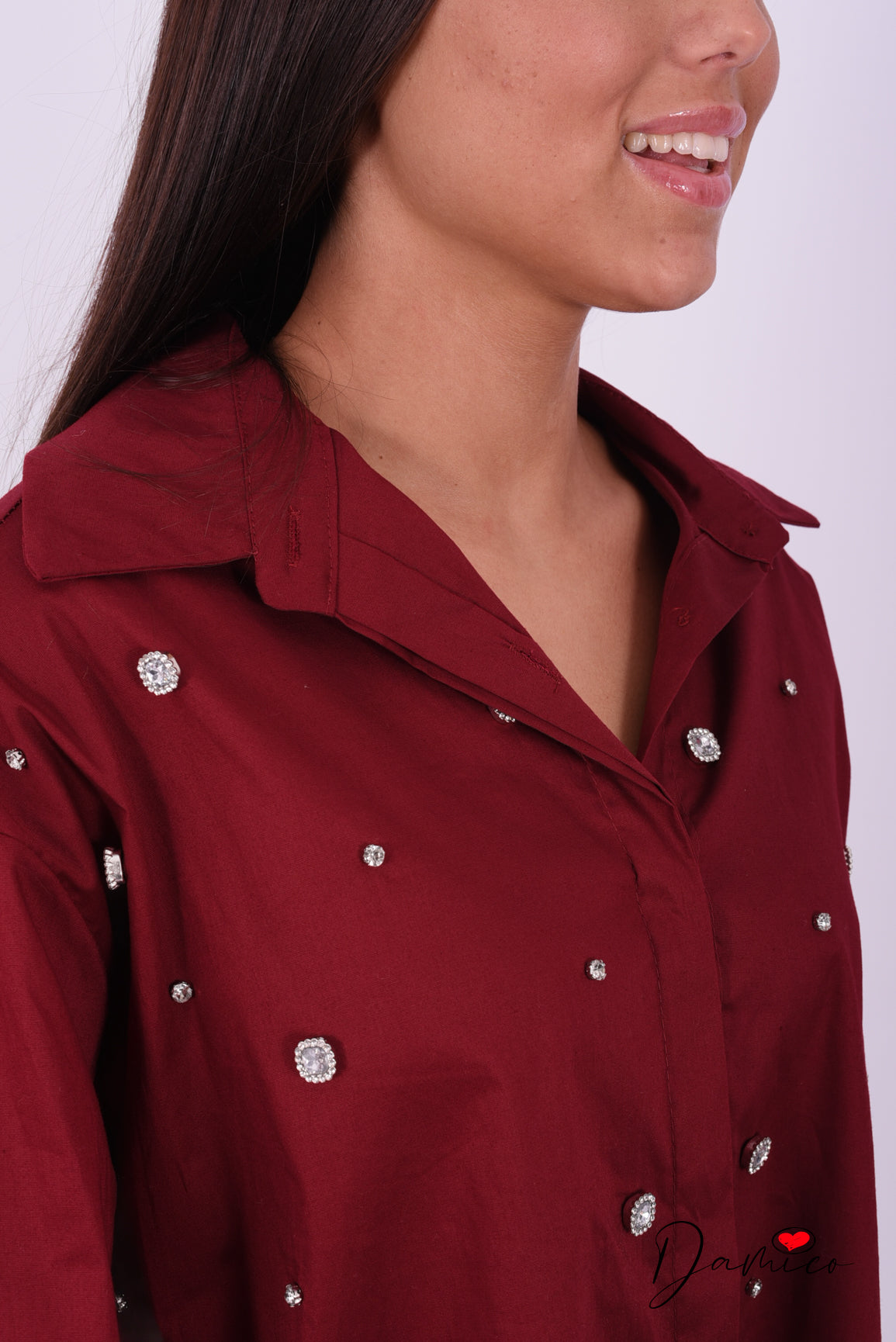 Camicia diamantini