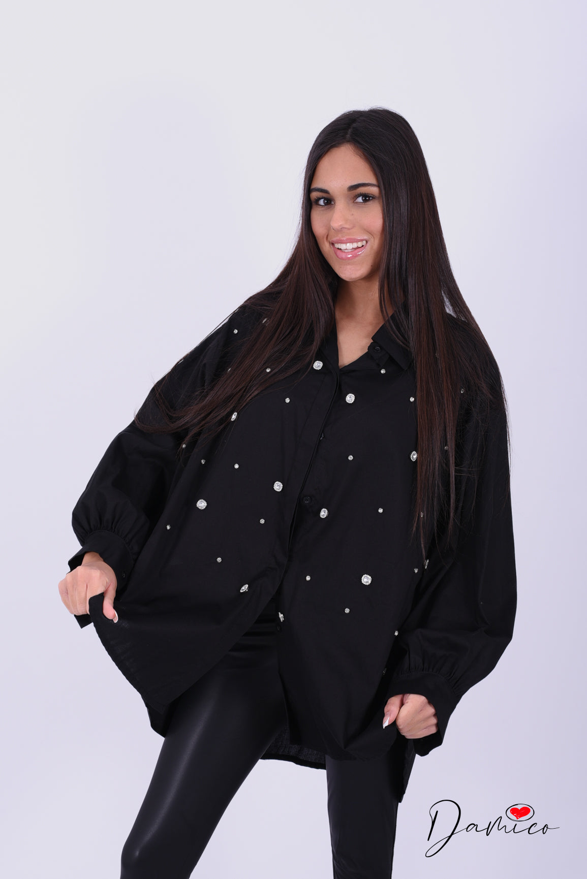 Camicia diamantini