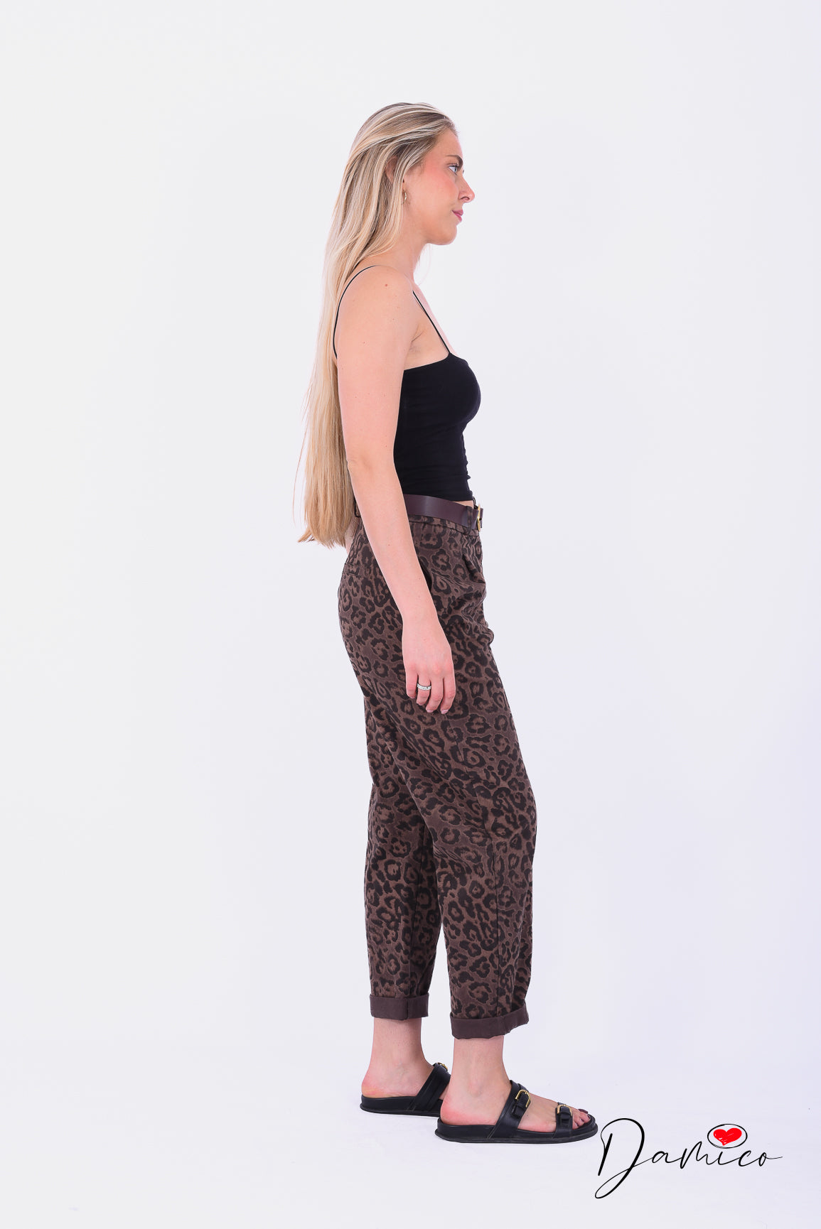 Pantalone leopardato