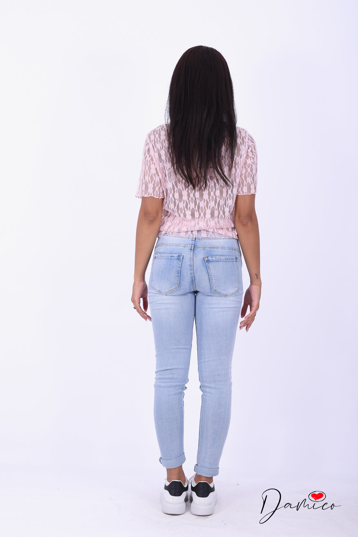 Jeans aderenti elasticizzati