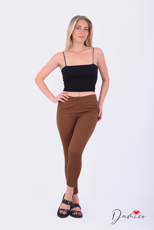 Pantalone zip laterale