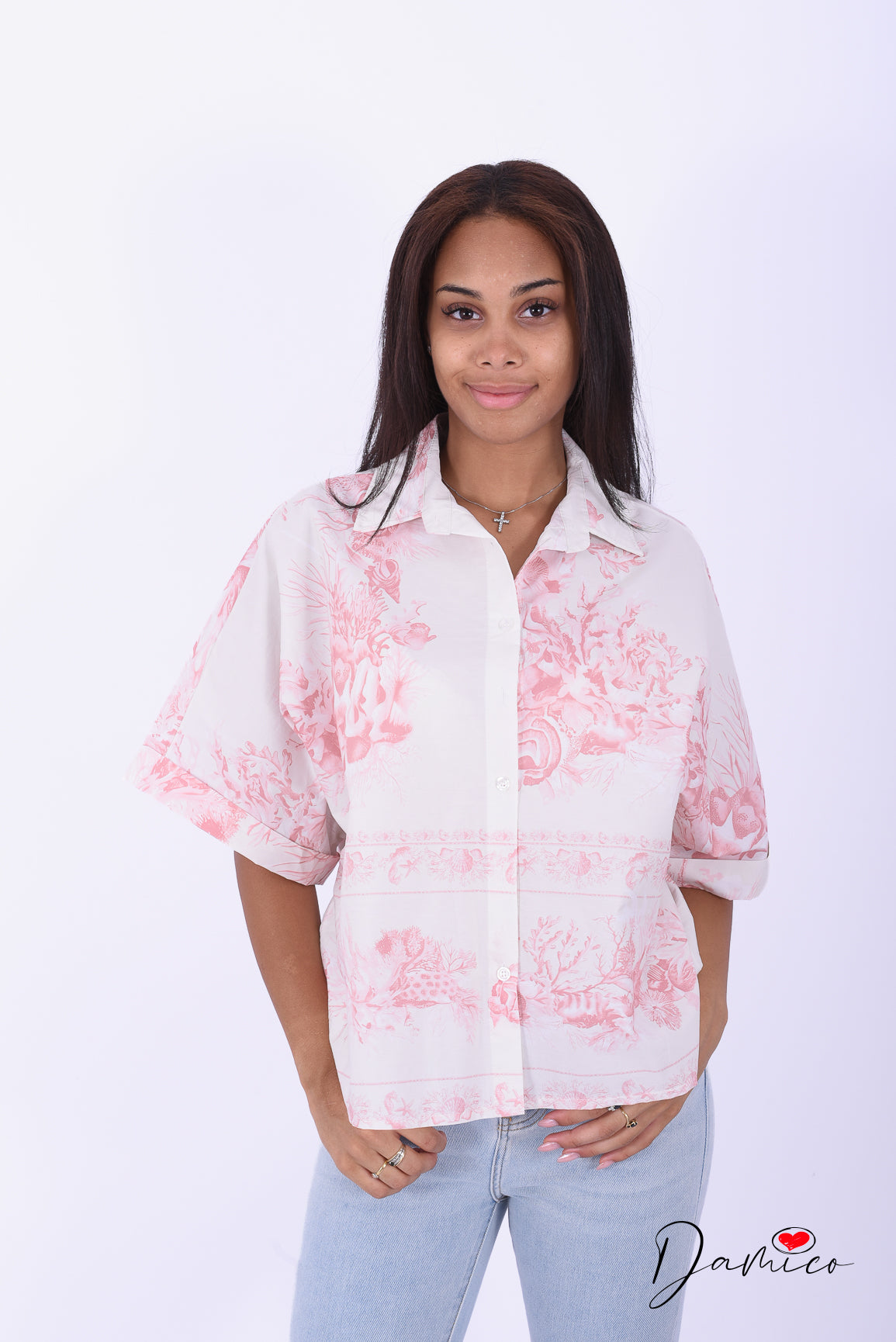 Camicia mc parchment