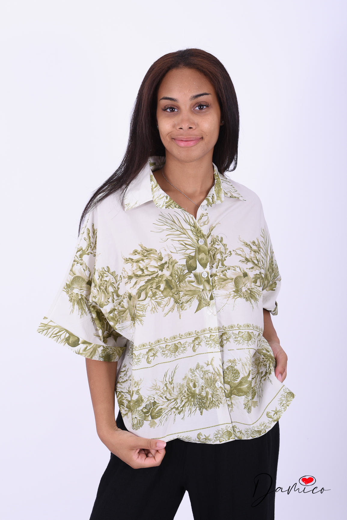 Camicia mc parchment