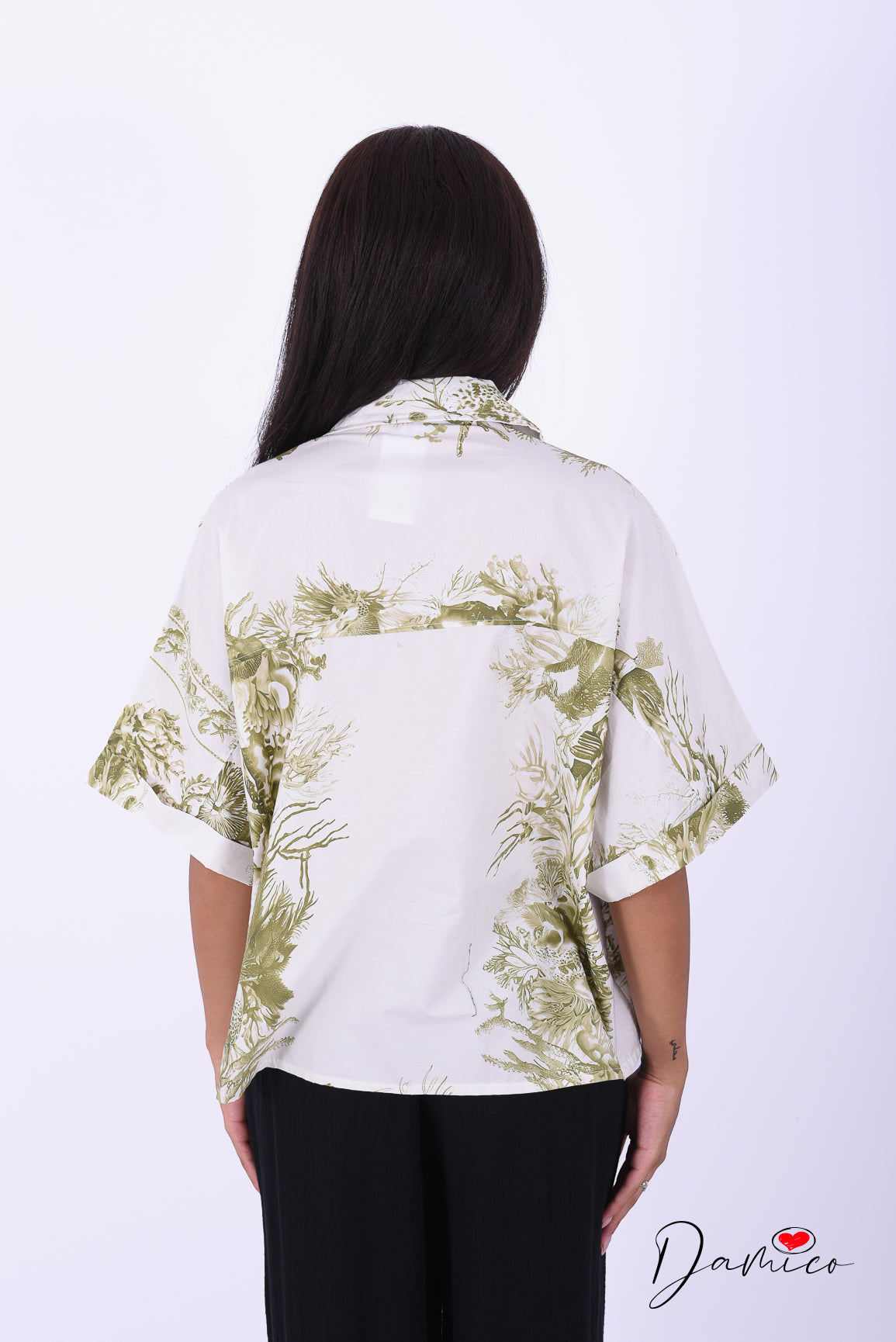 Camicia mc parchment