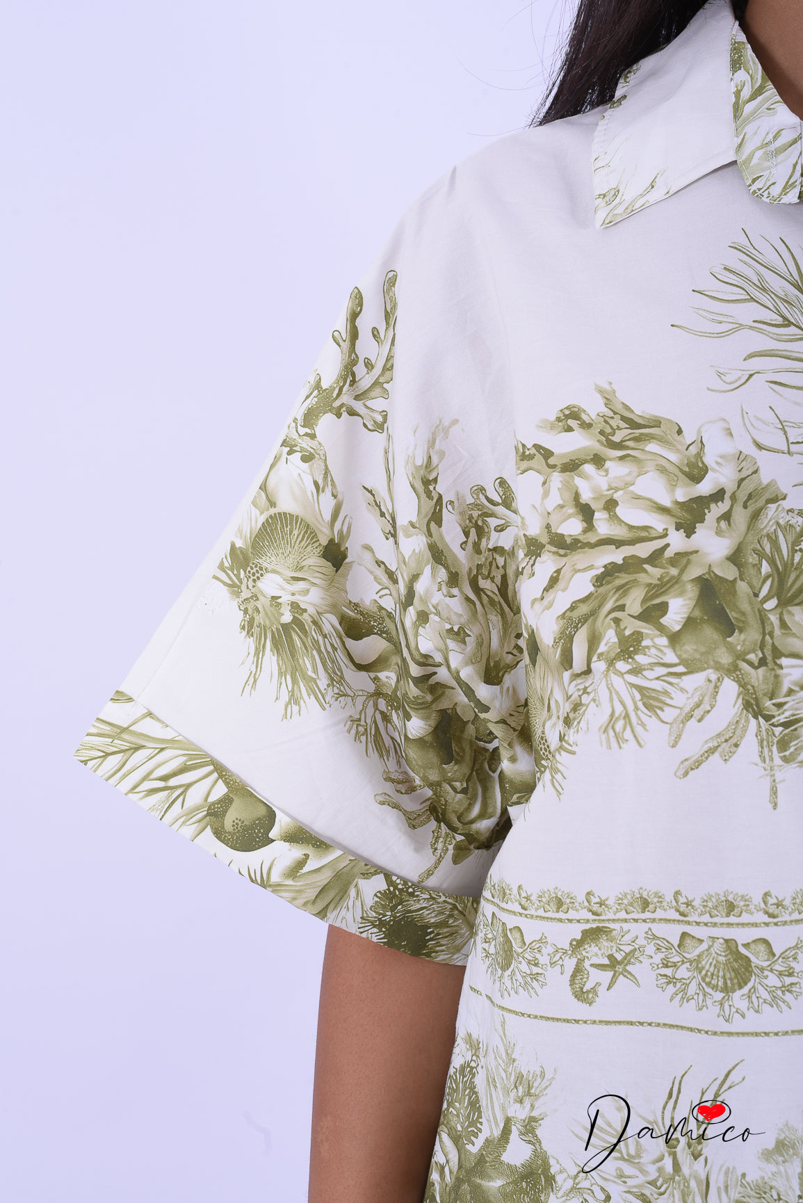 Camicia mc parchment