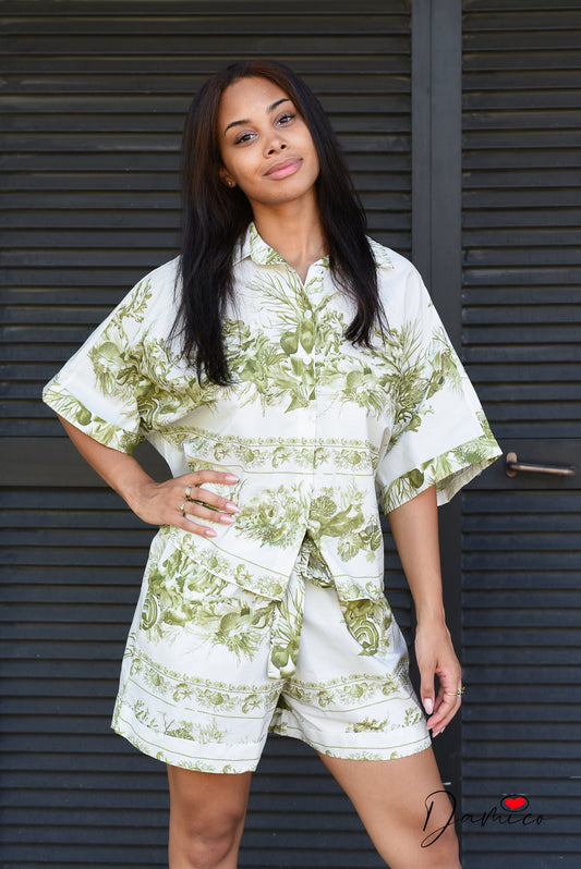 Camicia mc parchment