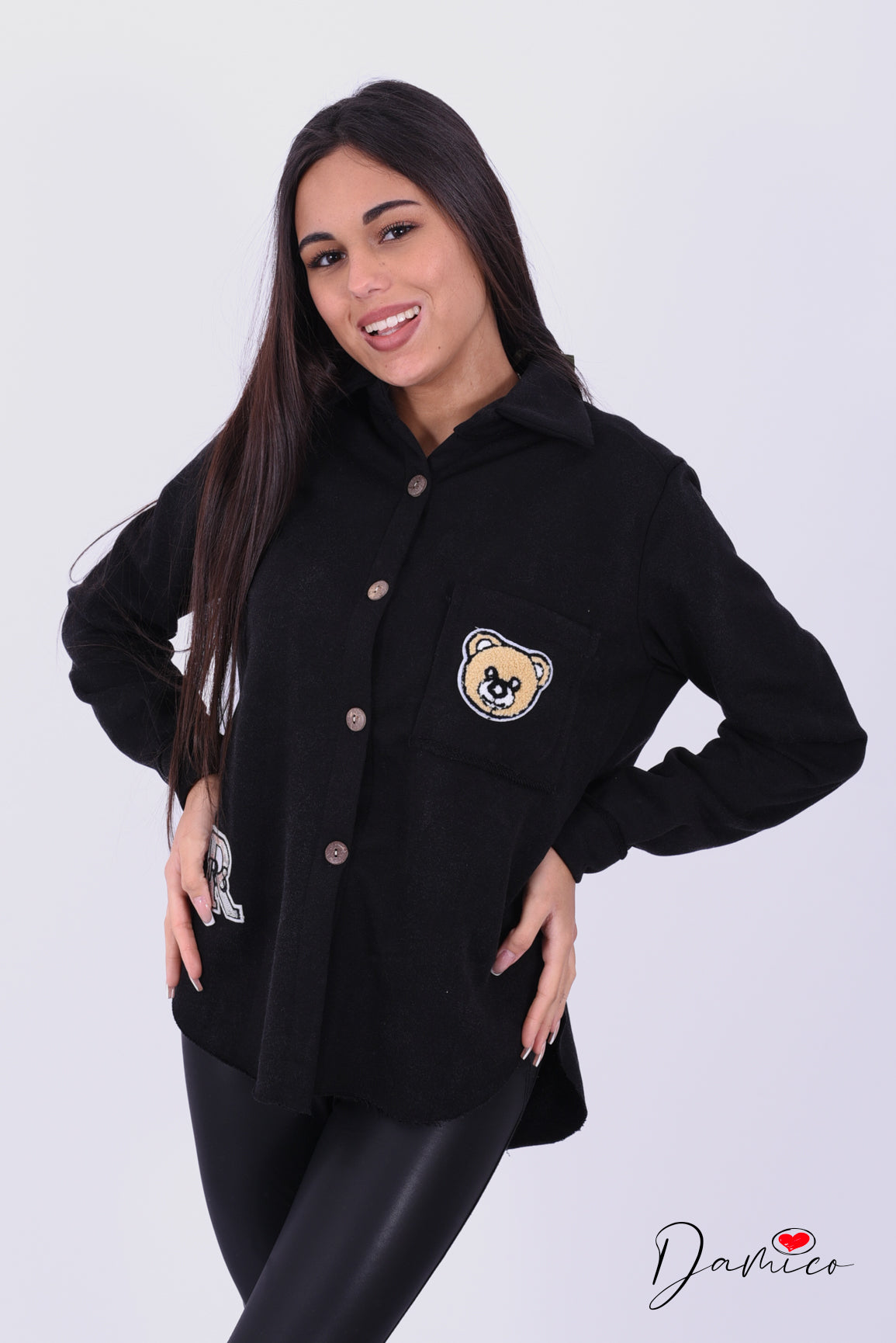 Camicione patch Bear