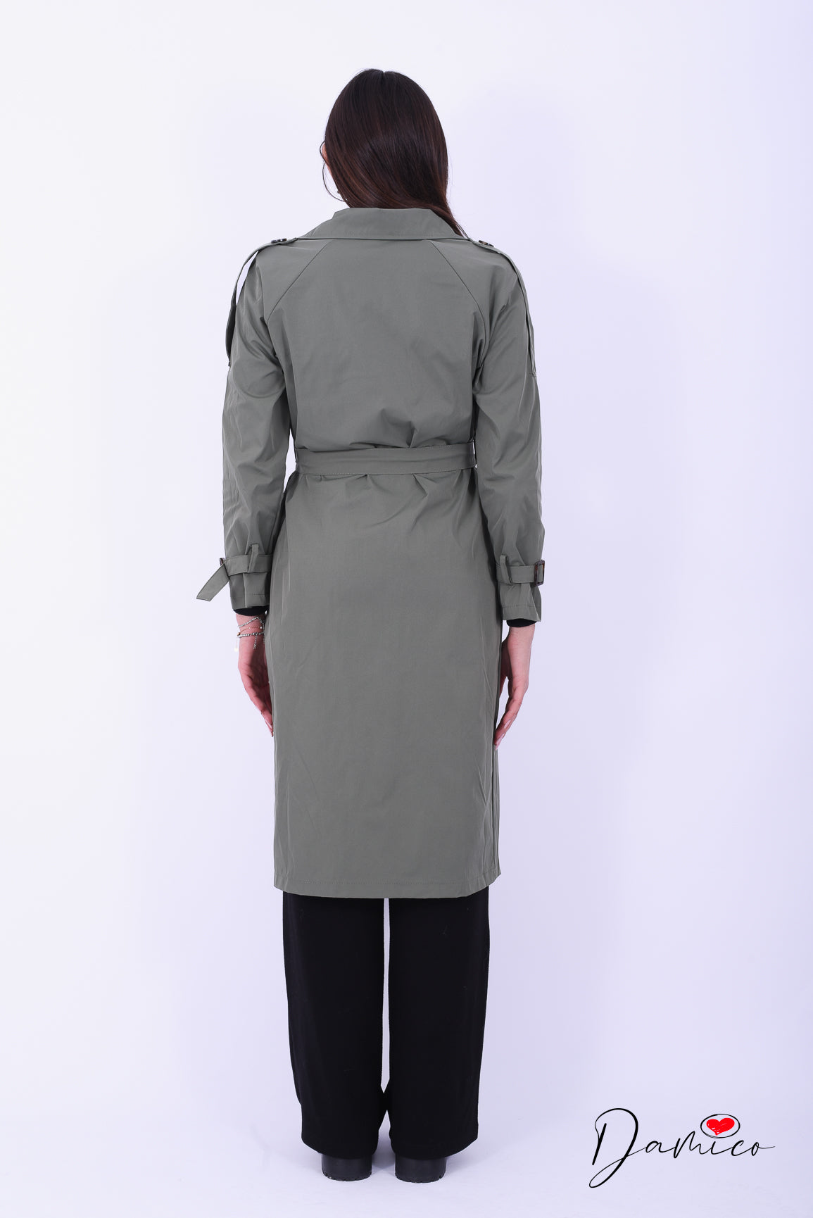 Trench doppiopetto