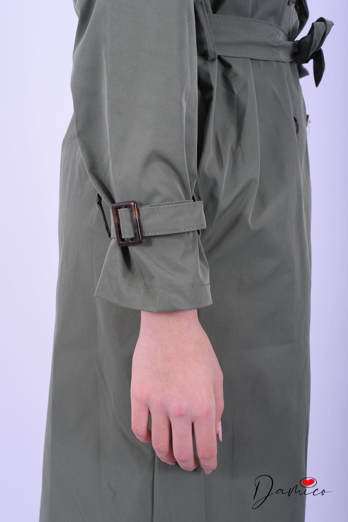 Trench doppiopetto