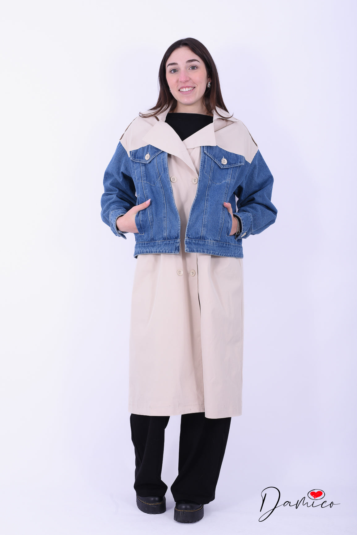 Trench 1/2 denim