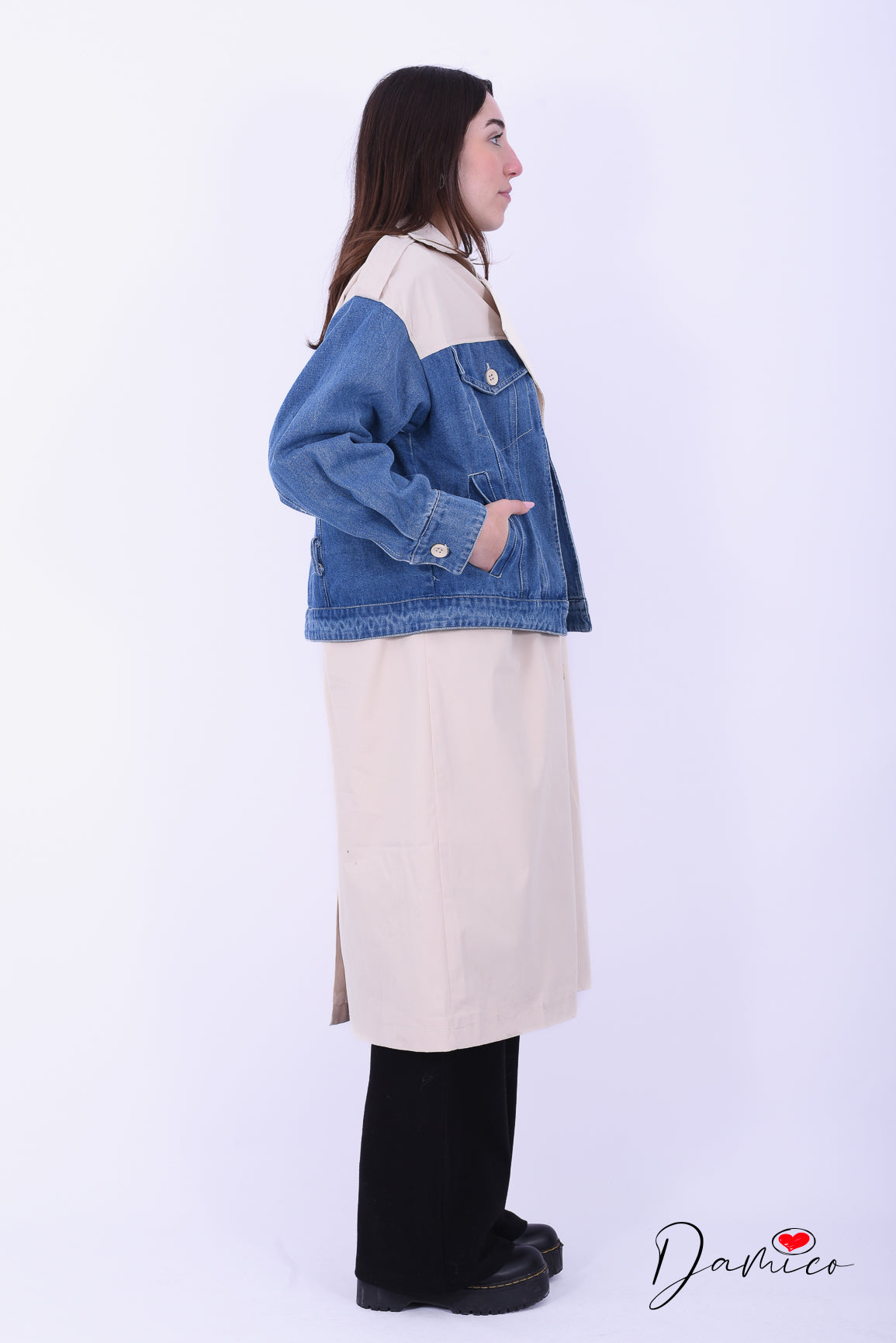 Trench 1/2 denim