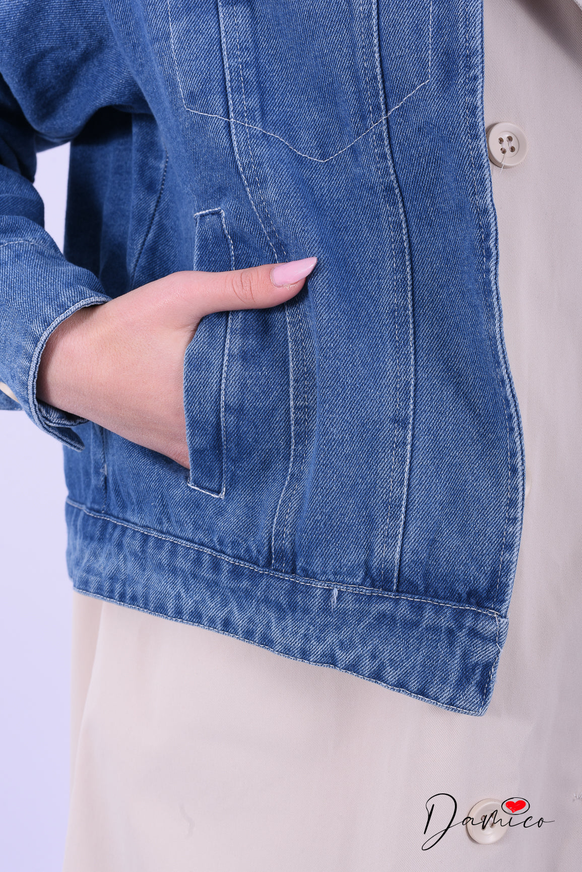 Trench 1/2 denim