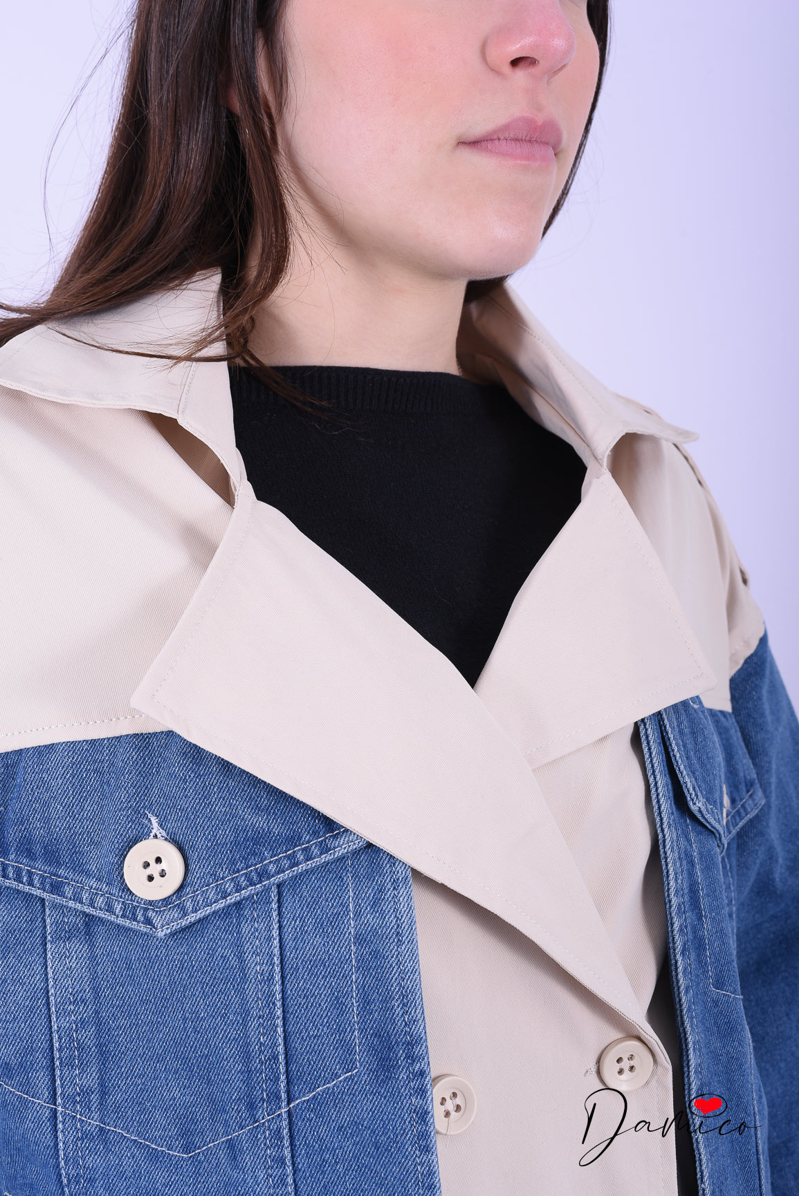 Trench 1/2 denim