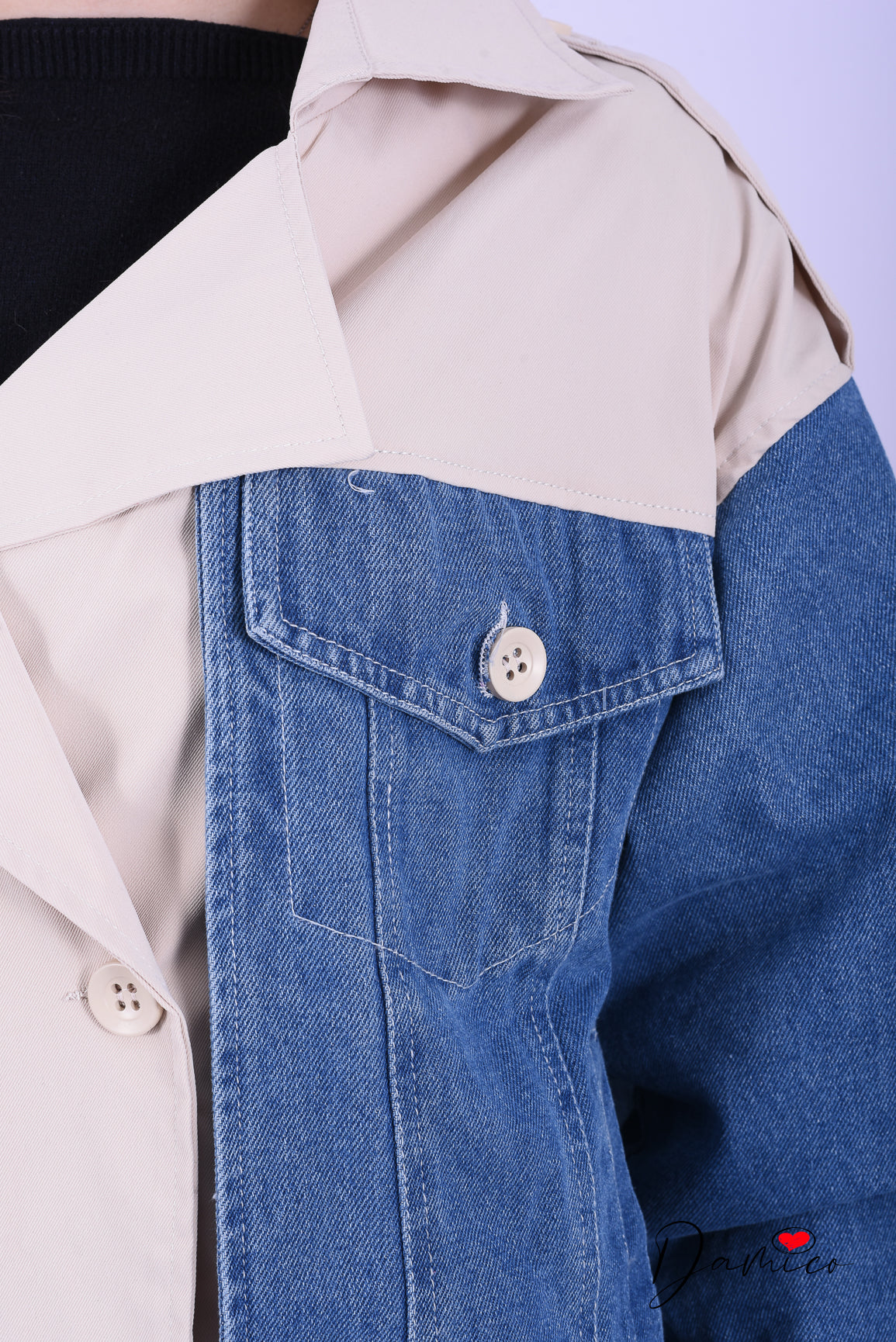Trench 1/2 denim