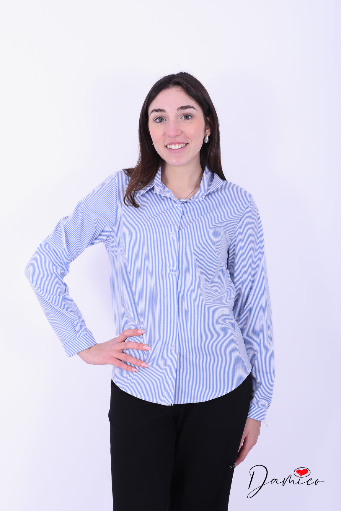 Camicia a righe