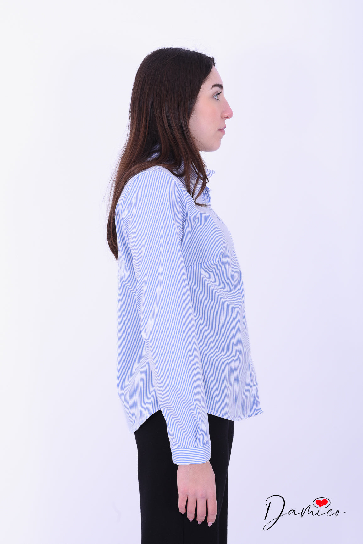 Camicia a righe