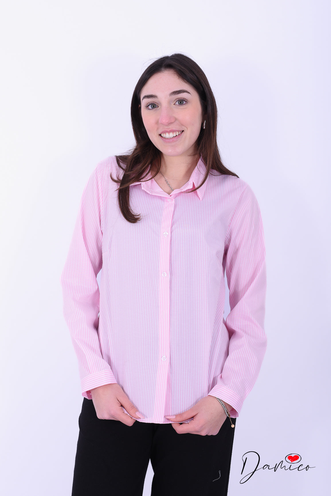 Camicia a righe