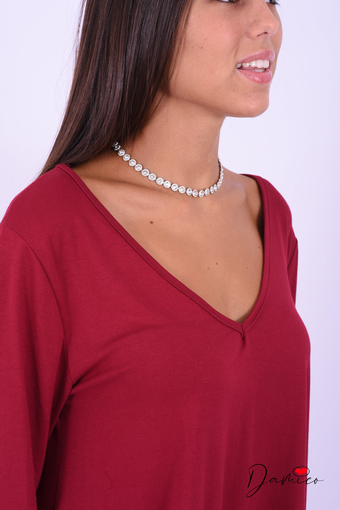 Maglia scollo a V