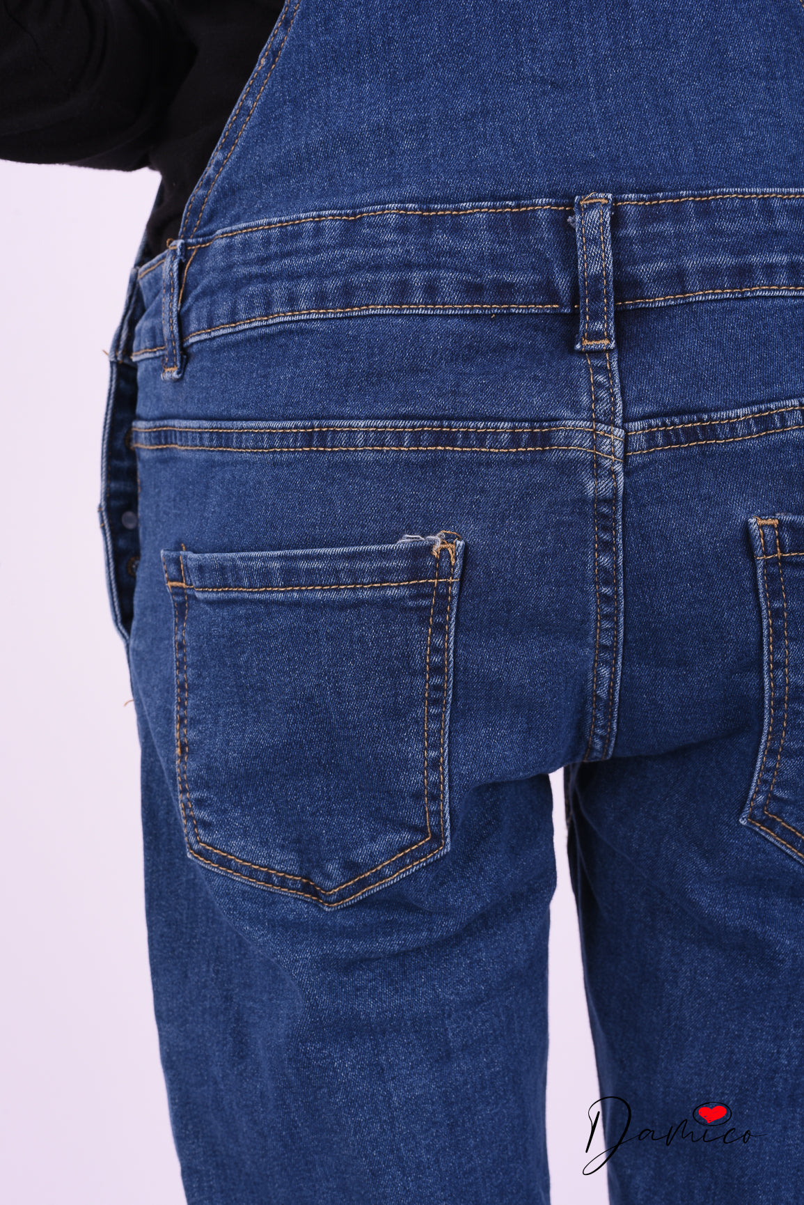 Salopette jeans skinny