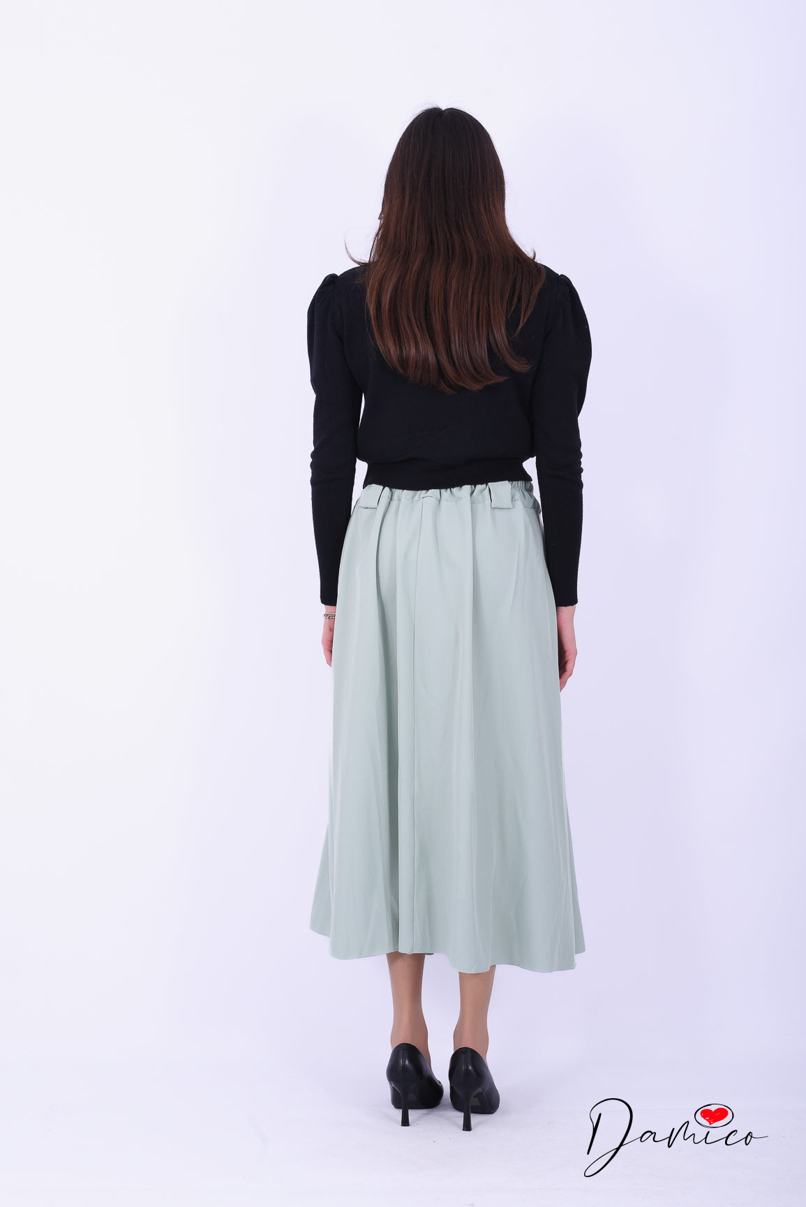 Gonna Midi multi Pinces -6- 00413
