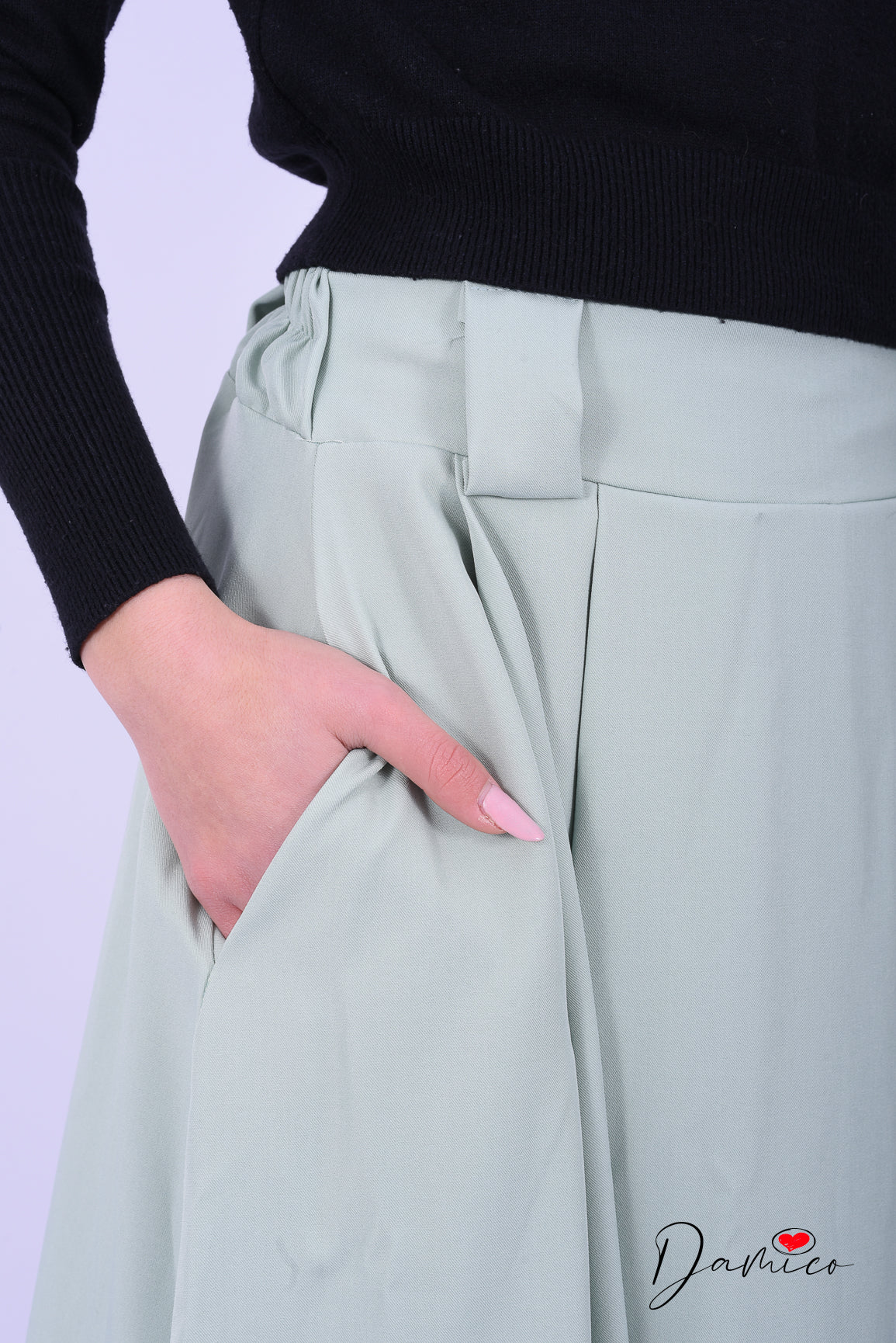 Gonna Midi multi Pinces -6- 00413
