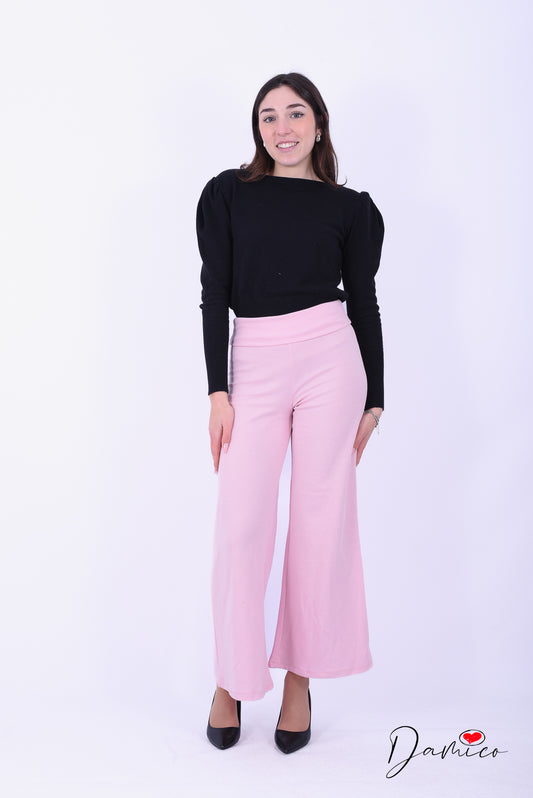 Pantaleggins palazzo risvolto in vita -6- 00398