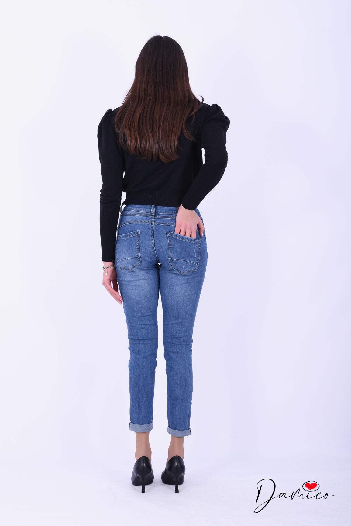 Jeans skinny quattro bottoni -6- 00 00435