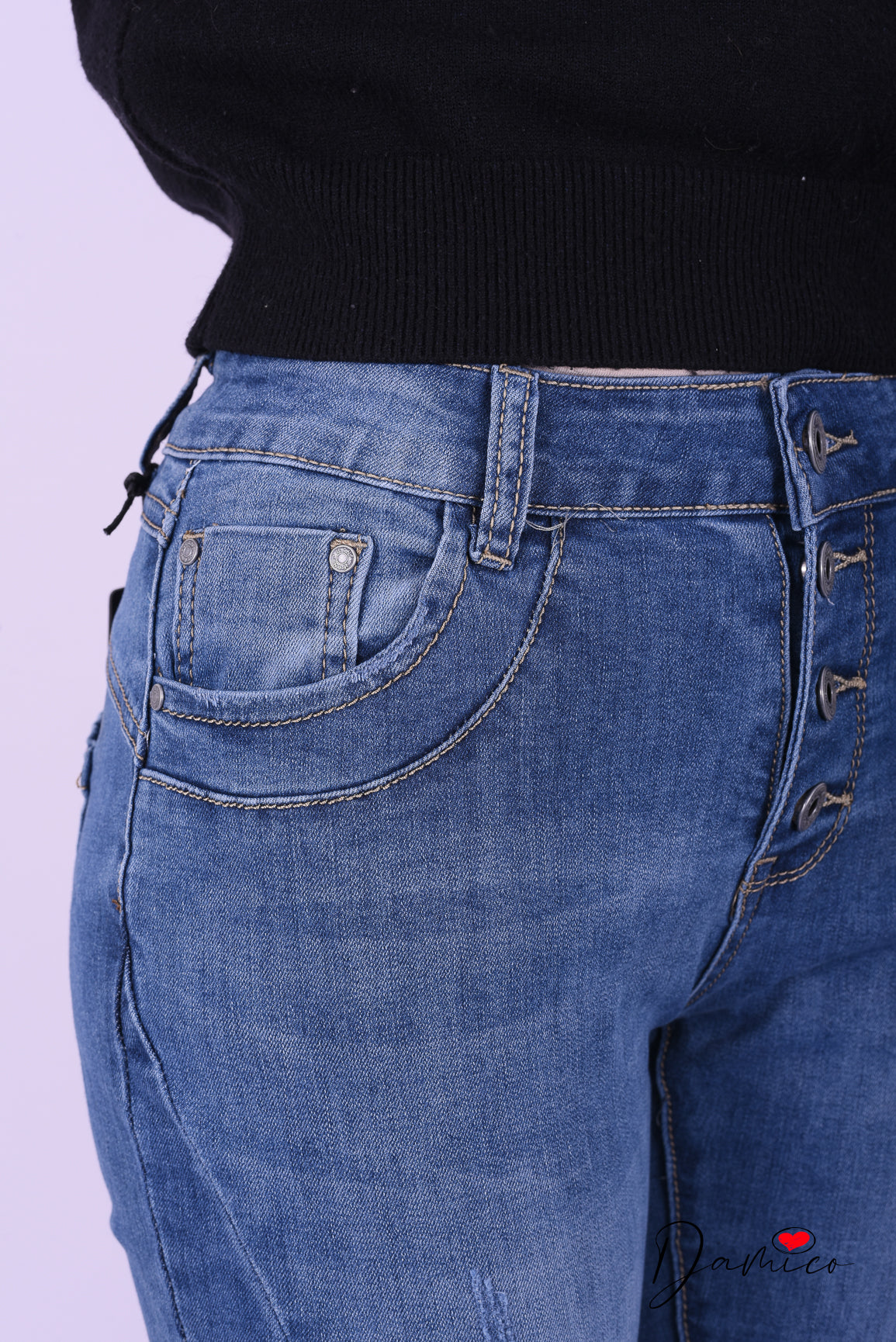 Jeans skinny quattro bottoni -6- 00 00435