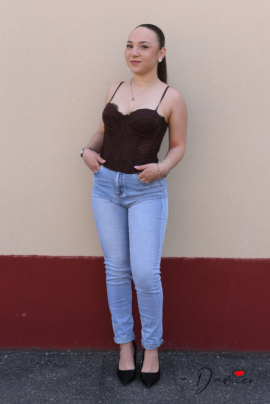 Jeans aderenti elasticizzati