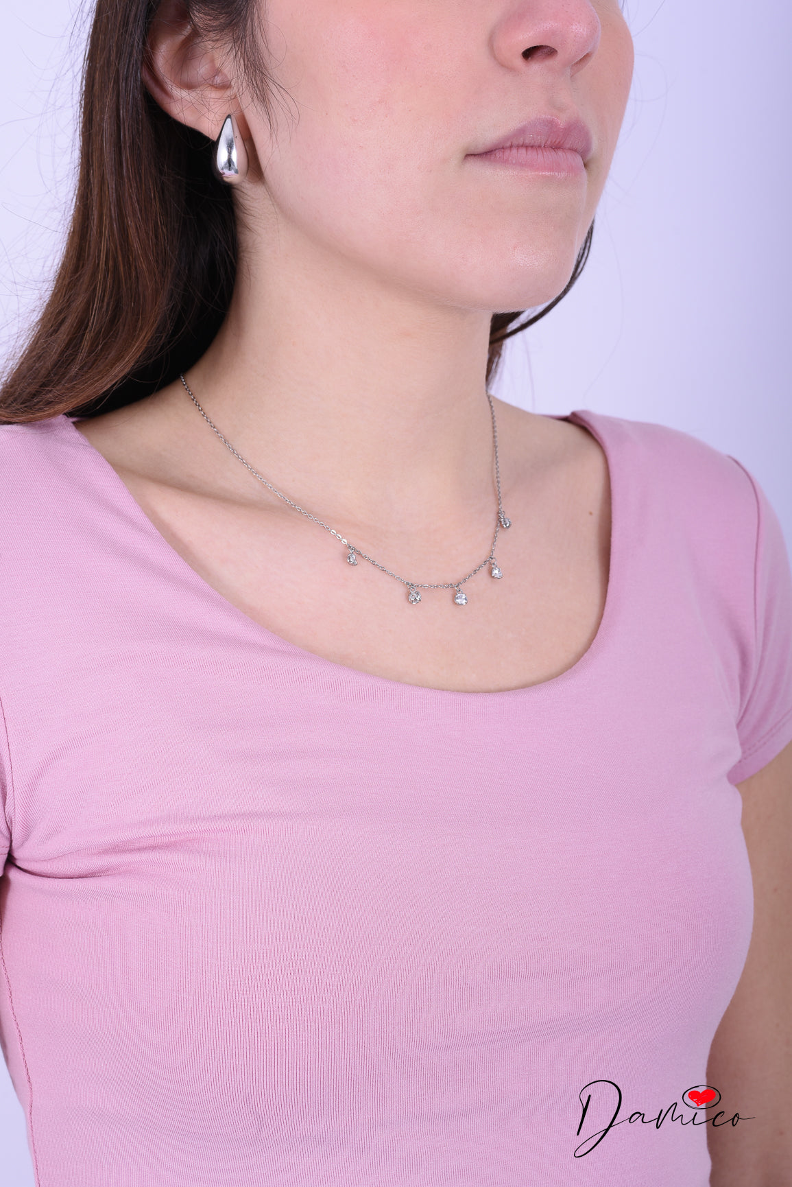 T-shirt Basic Slim tondo -6- 00439