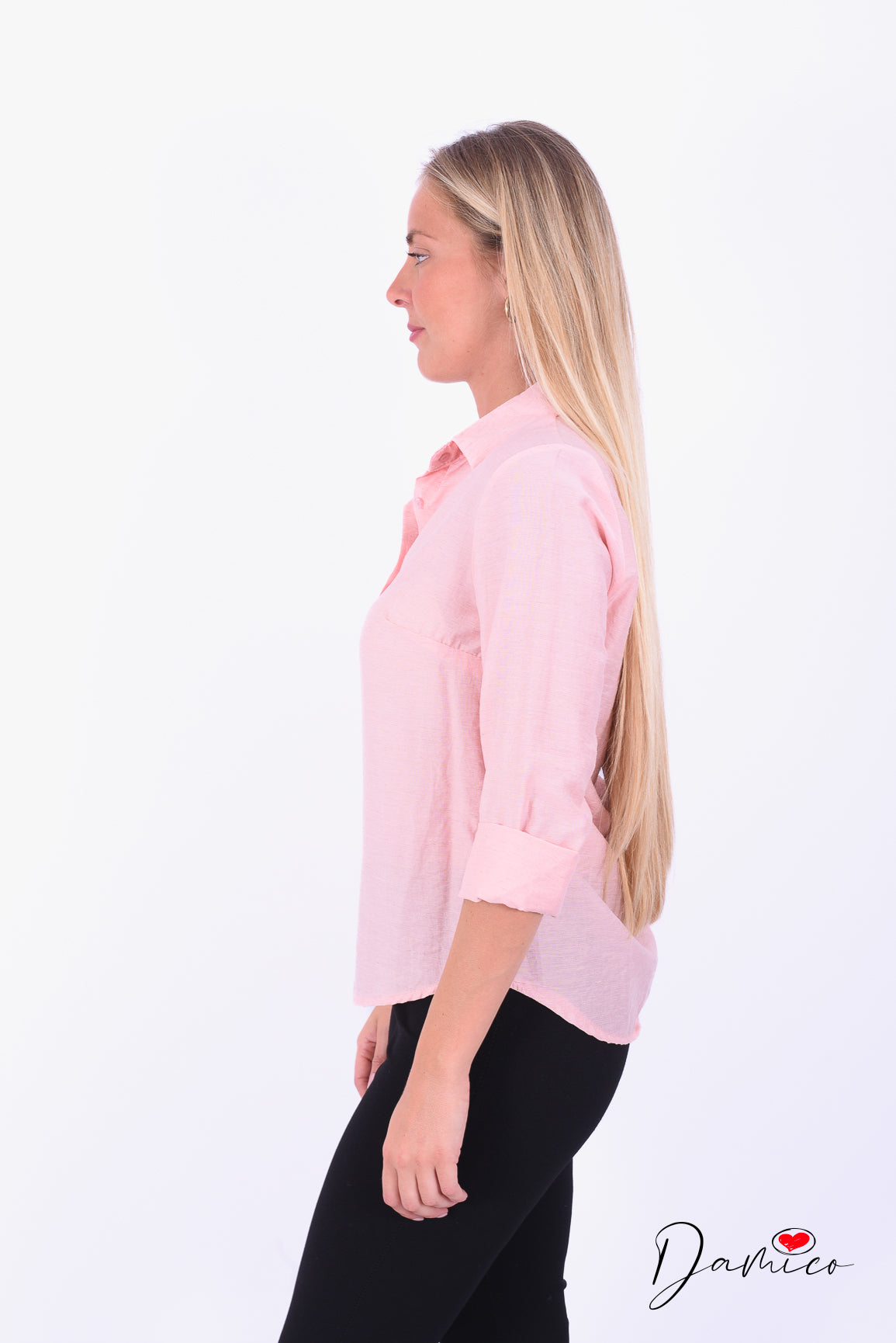 Camicia con pinces