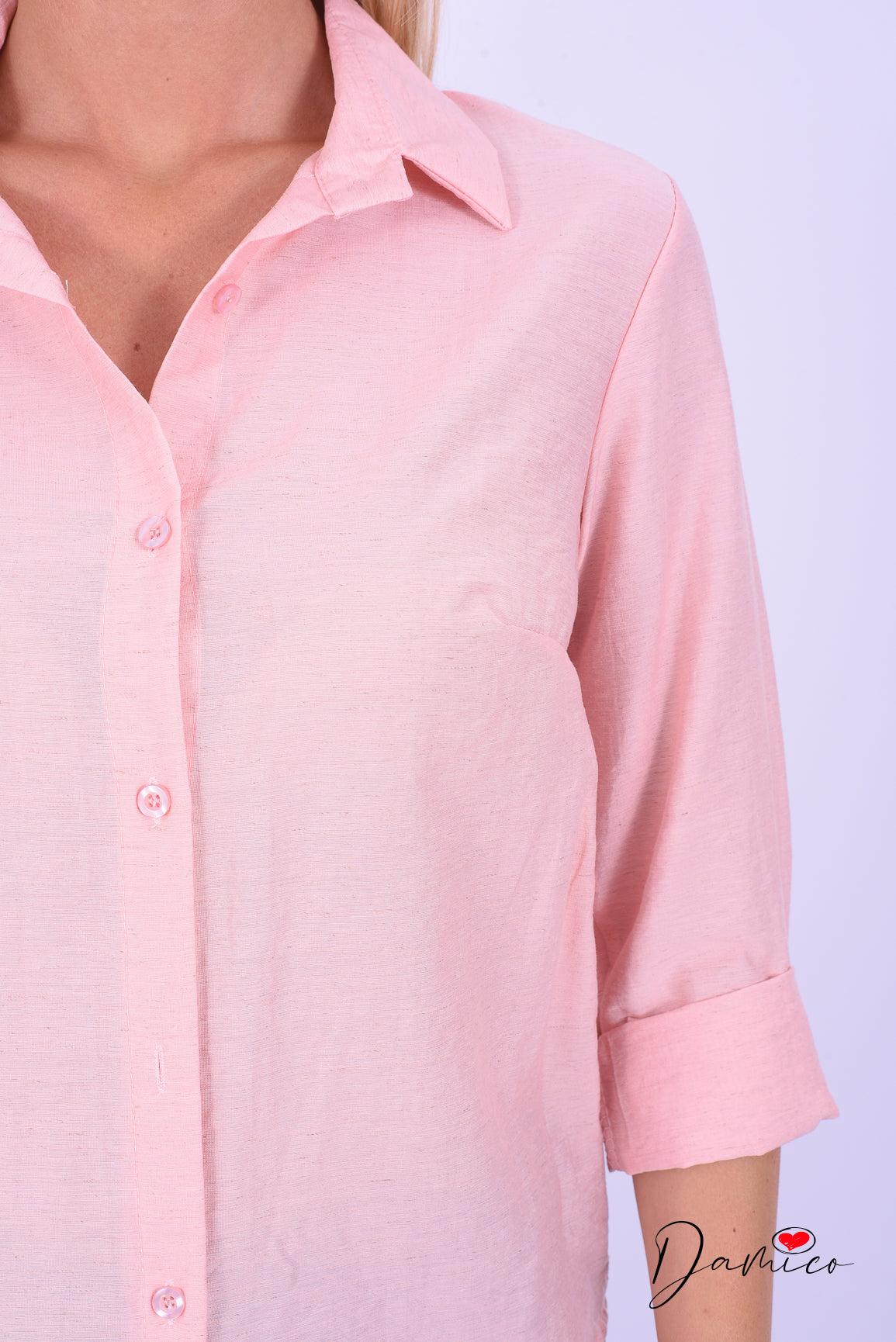 Camicia con pinces