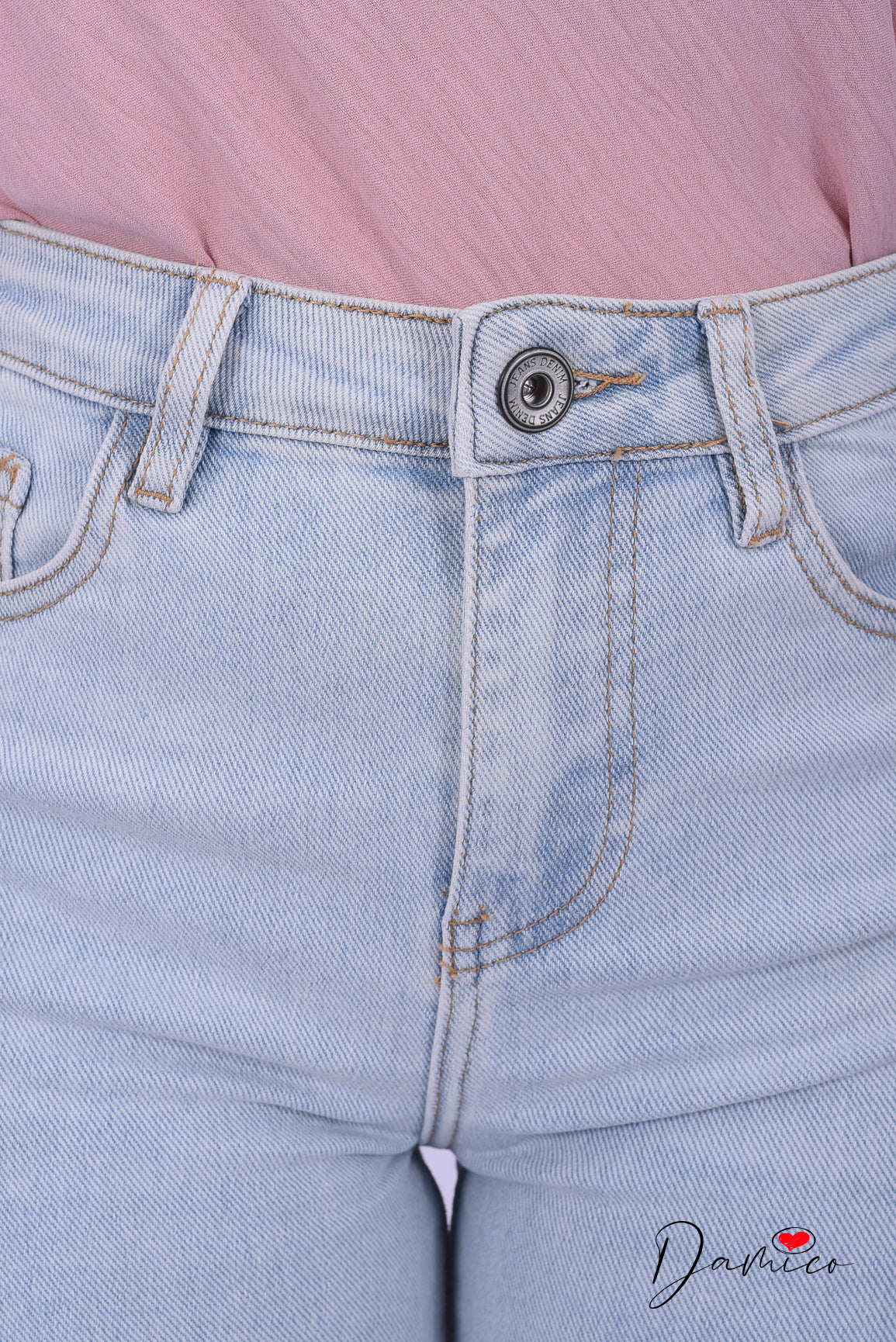 Jeans flare - torn bottom