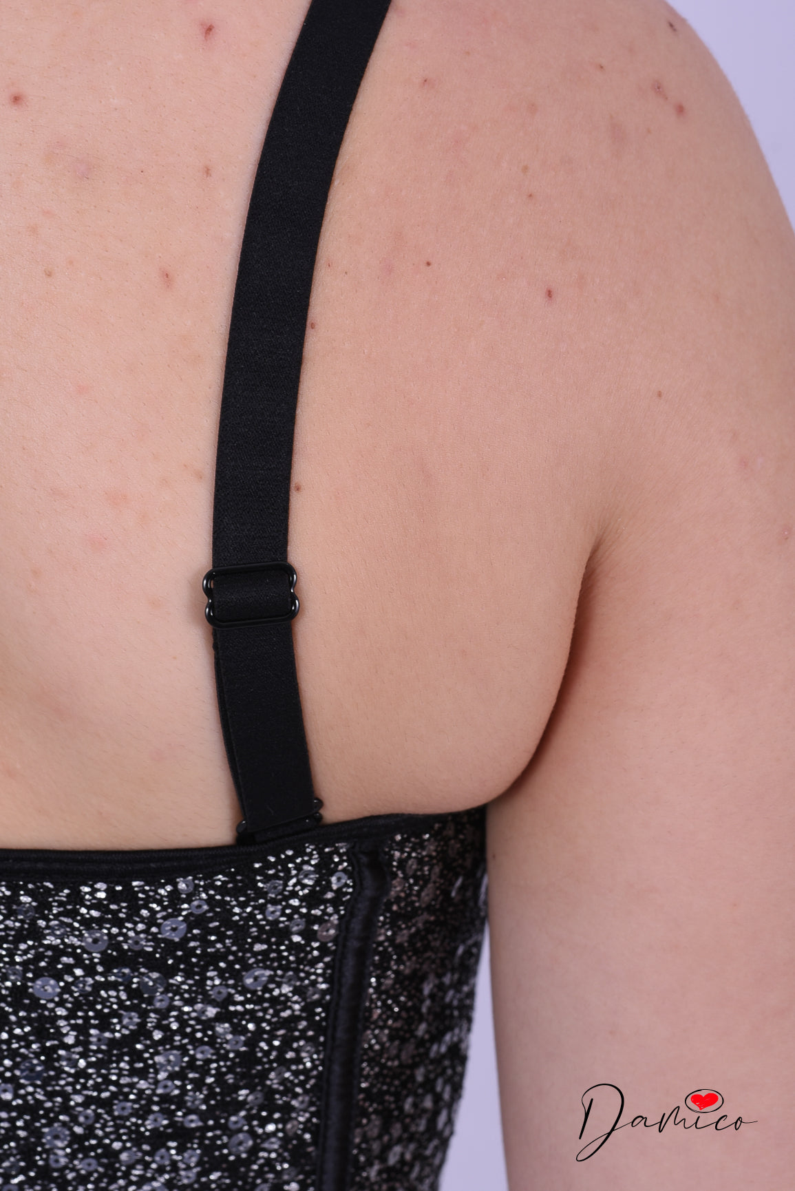 Corsetto bustier strass a punta