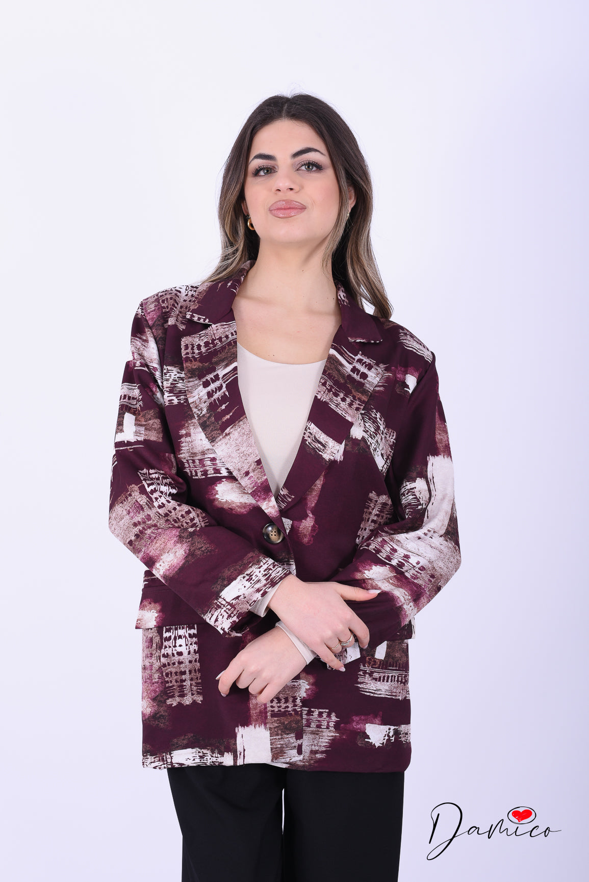 Blazer over pictured